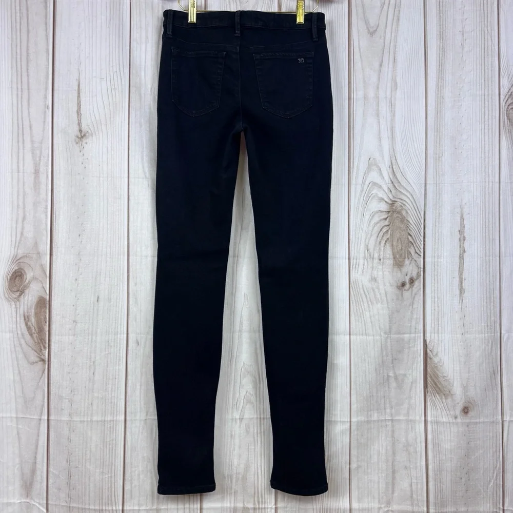 Joe's Jeans Skinny Visionaire Soft Luxury Stretchy Jeggings Becca Black Size 29 - Picture 2 of 15
